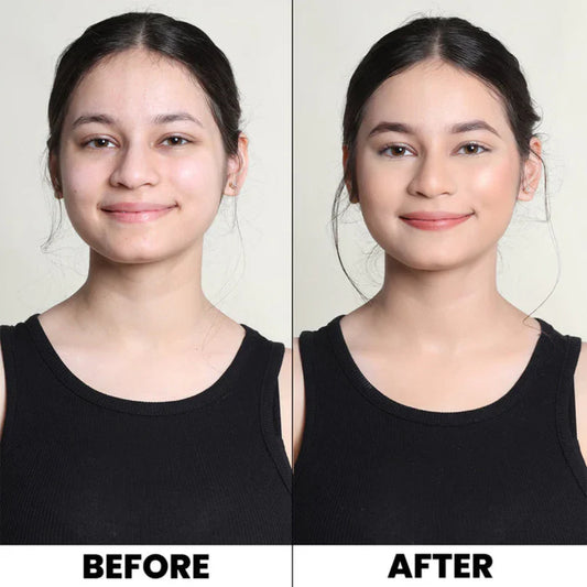 Flicka Silk Touch 3 in 1 Moisturizer and Primer for Face | Long-Lasting, Flawless and Dewy Makeup Base | Pore Minimizer | All Skin Types