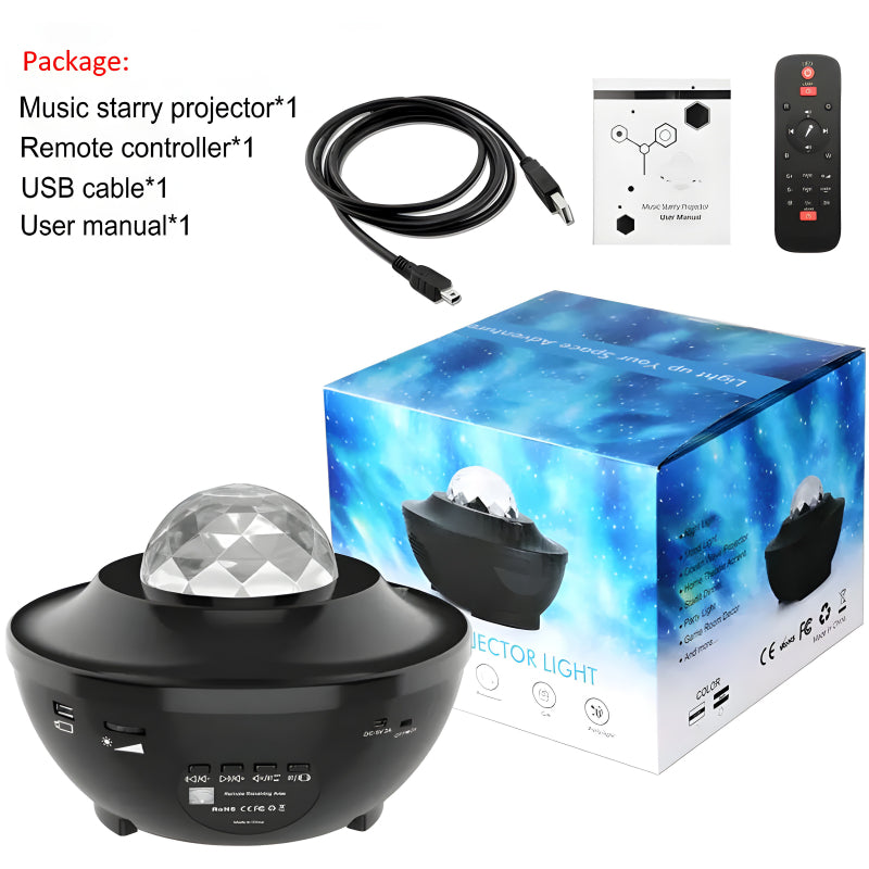 Galaxy Projector Starry Sky Night Lamp - (IMPORTED)