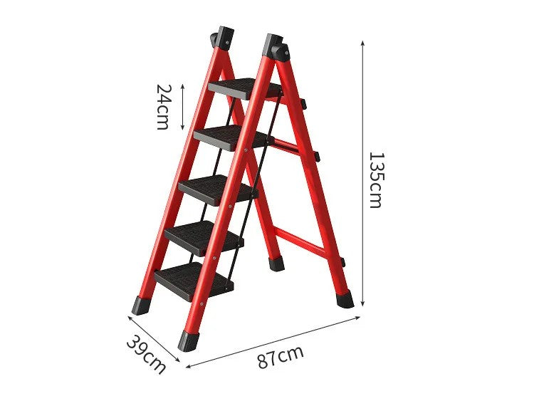 Ladder Folding Retractable Stairs Can Be Climbed Multi-functional Herringbone Ladder
