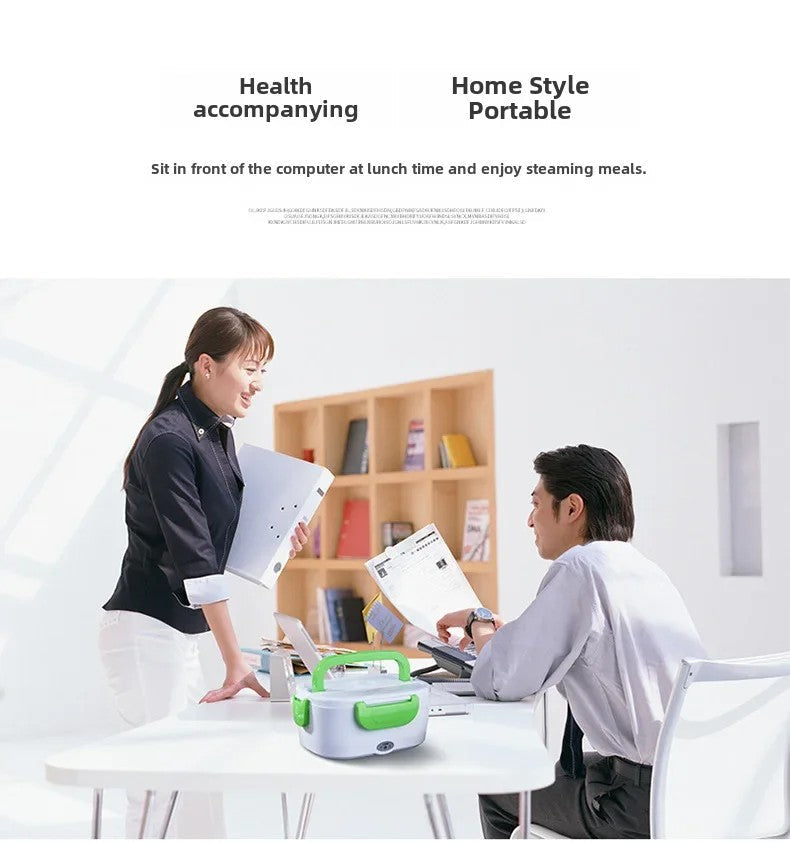 Portable Rechargeable Electric Lunch Box Heated Insulated Lunch Box