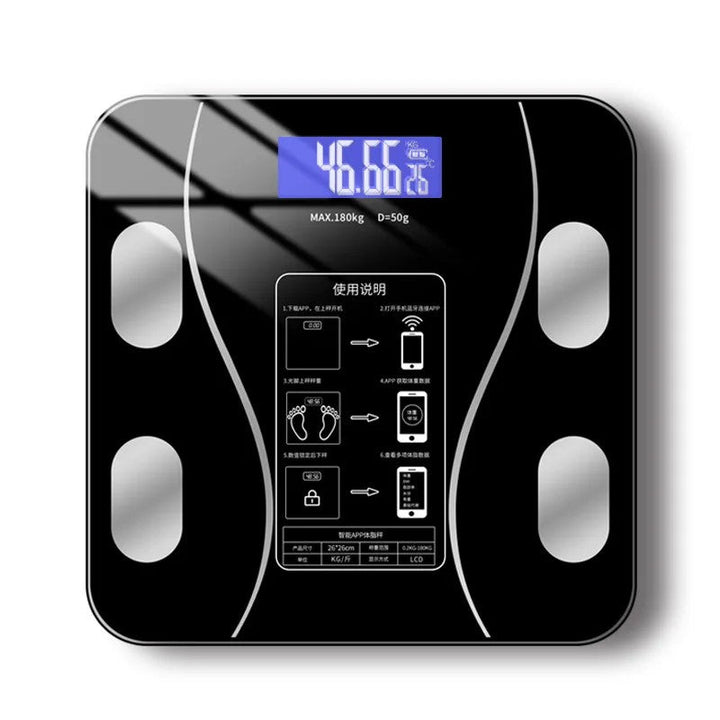 USB Body Fat Scale, Intelligent and Precise Home Fat Scale, Adult Body Scale, Small Electronic Scale, Weighing Scale Body Scale