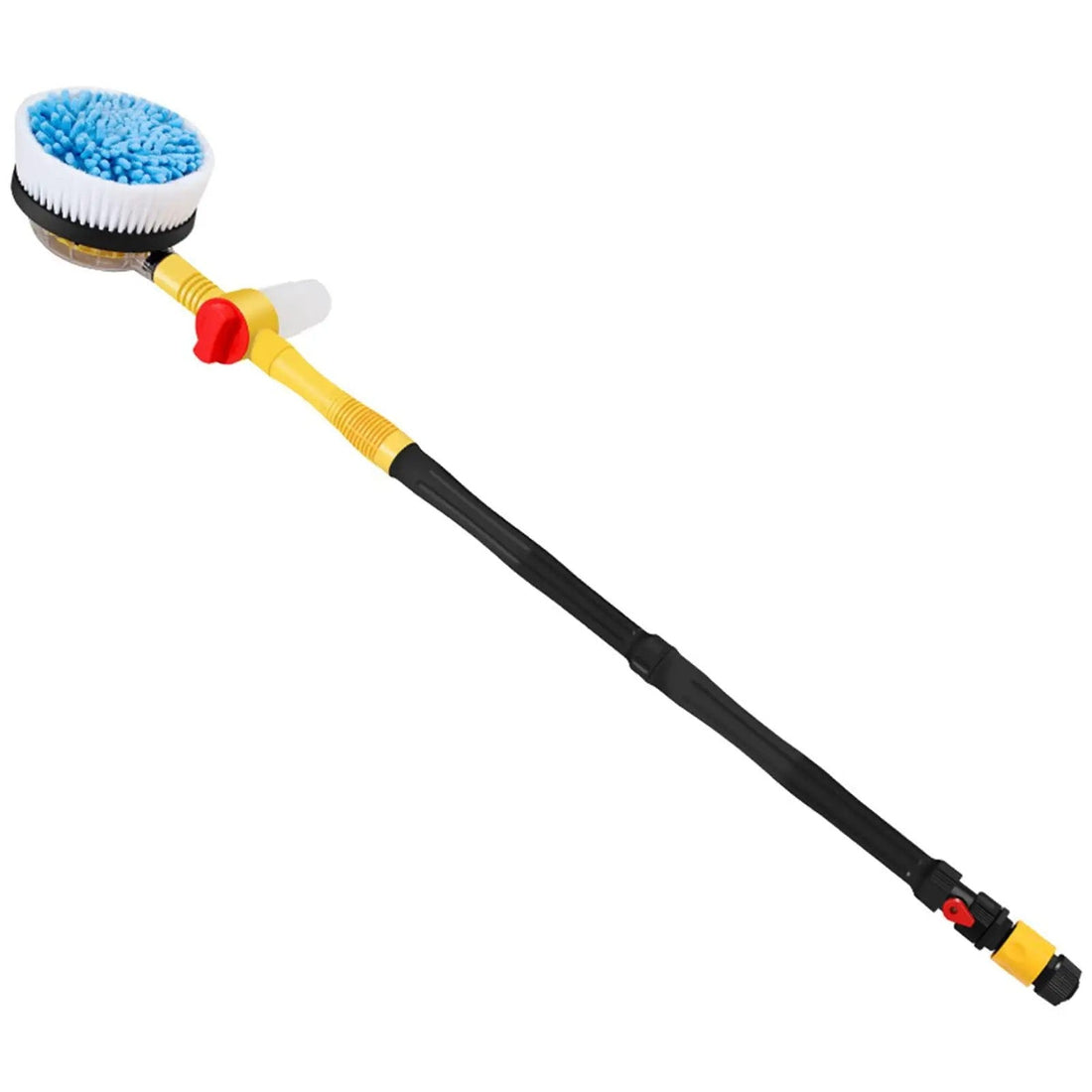 Car Rotary Wash Brush Kit 360 Degree Automatic Rotating Adjustable Dip Wash Brush High Pressure Washer for Vehicle Cleaning