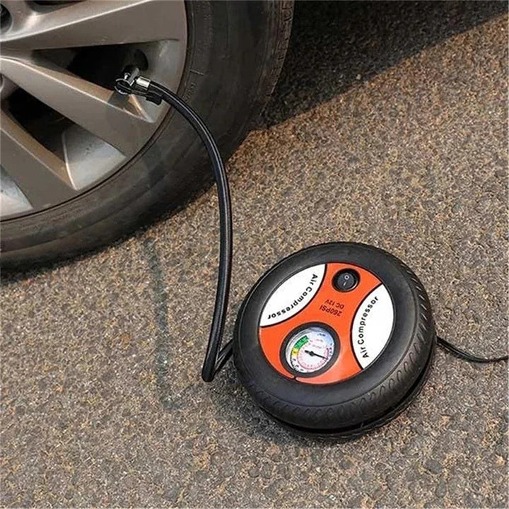 12V Car Tire Inflatable Pump Car Air Compressor Tire Inflator Air Pump 260psi Auto Tyre Inflator Pump Tire Inflation Pump