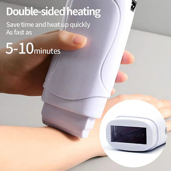 3 In 1 Depilatory Wax Warmer Roller (No More Expensive Salon Visits)