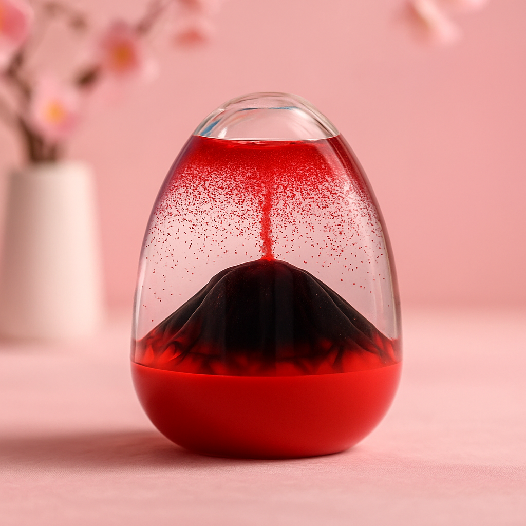 Erupting Lava Volcano Display – Stress Relief Decoration
