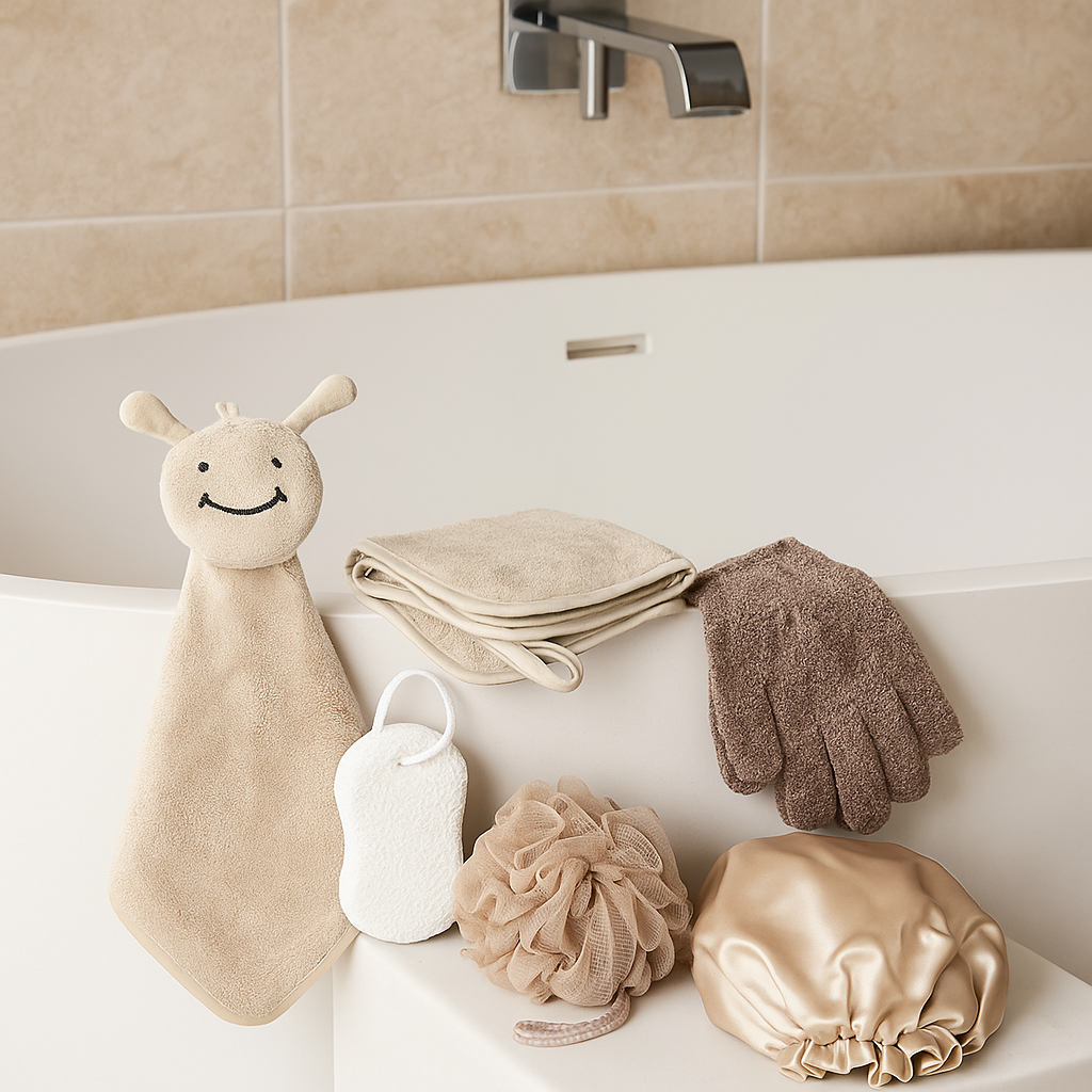 Deluxe Spa Bath Accessories Gift Set with Wooden Box Spa Accessories