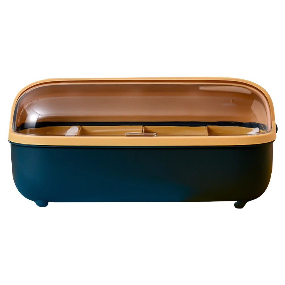 Seasoning Box Kitchen Spice Jar Condiment Storage Container Multi-Grid Spice Organizer Plastic Condiment Container For