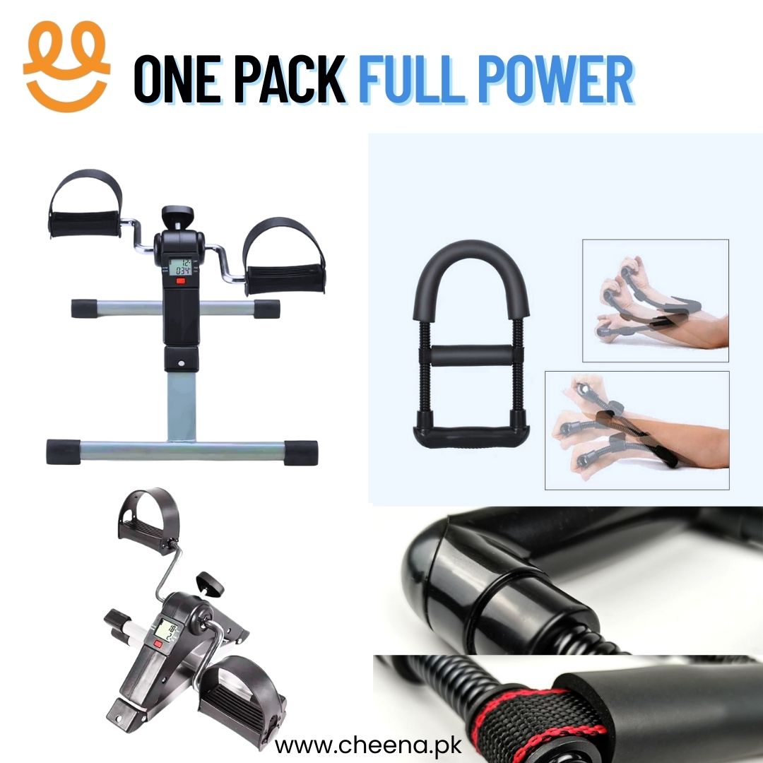 Digital Exercise Cycle with Free Forearm Strengthener | Cheena.pk