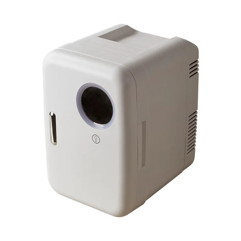 Mini Frigo Makeup Custom Portable Small Pink Refrigerator Cosmetic Skin Care Beauty Fridge With Led 4 Liter Mirror for Room