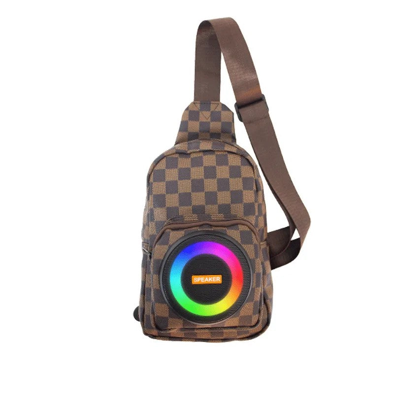 Outdoor Backpack Bluetooth Speaker Large Capacity Rechargeable Waterproof Power Bank for Hiking Cycling traval speaker bag