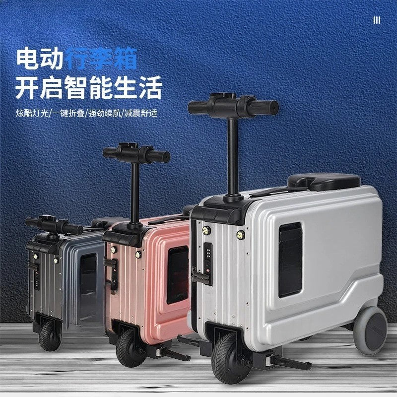 Riding, suitcase transportation, artifact trolley case, smart boarding multi-function