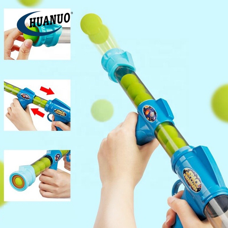 Kids 3in1 Indoor Sports Toy air Power Gun Games Standing Electric Moving Target Shooting Guns