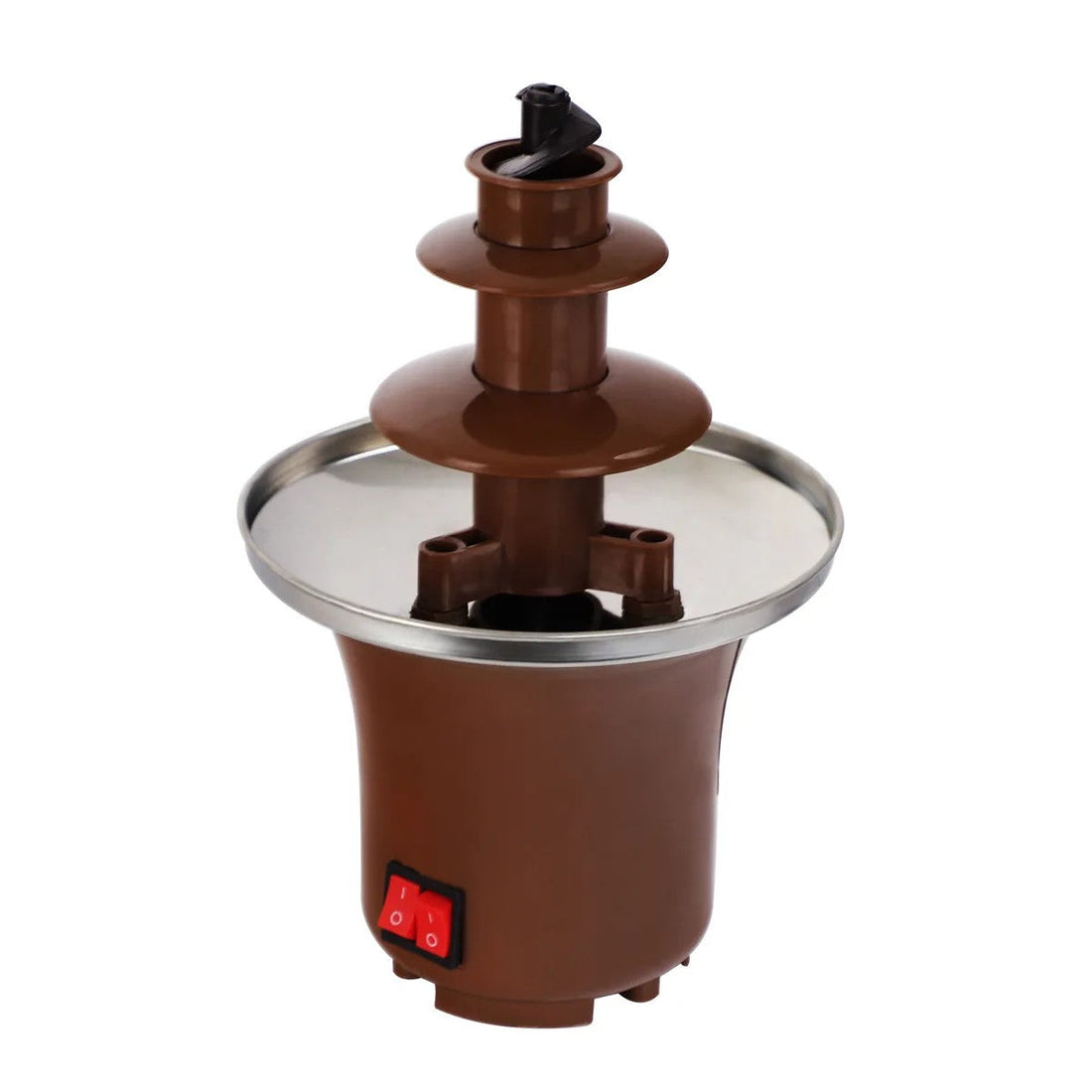 Household chocolate fountain machine, automatic melting hot pot melting machine, self-made syrup with heating