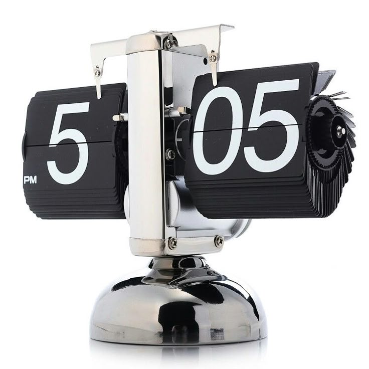 Flip Desk Mechanical Retro Flip Clock Perfect For Personal use
