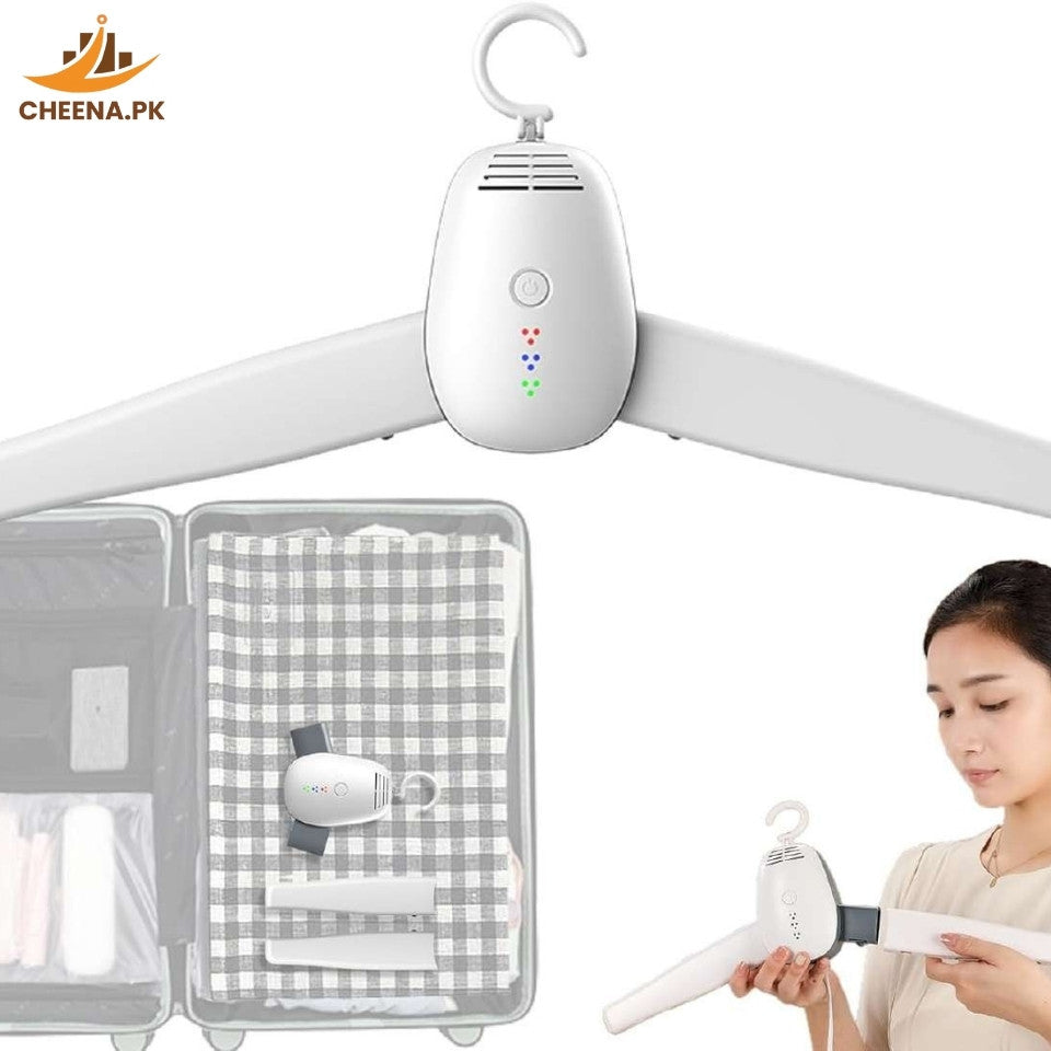 "Multi-Functional Folding Dryer Hanger – Portable Clothes Drying Rack