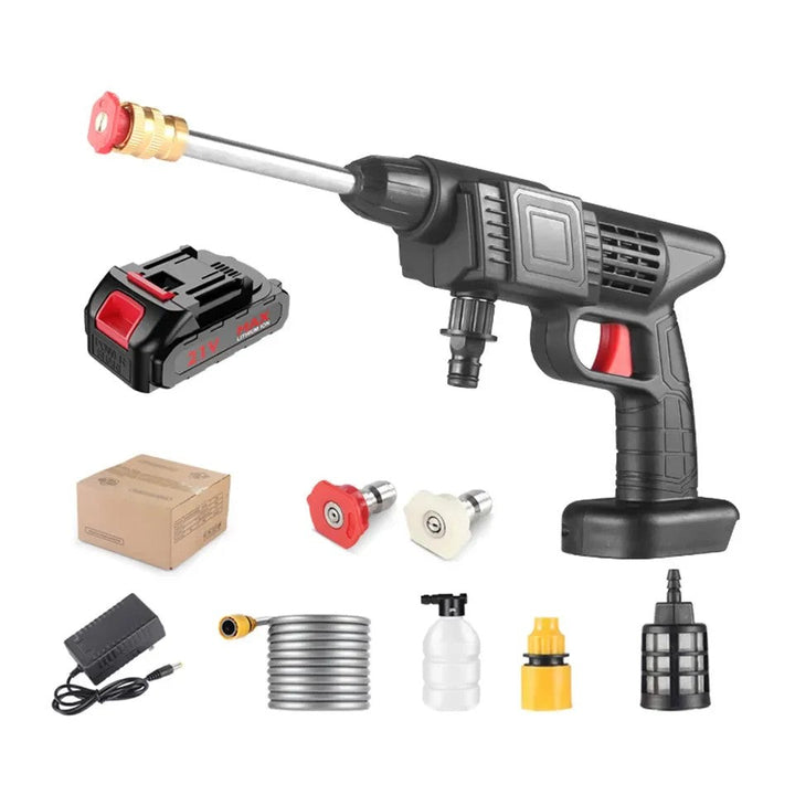 Rechargeable Wireless Car Wash Machine Cordless Car Care High-pressure Cleaning Water Spray Gun Car Washer