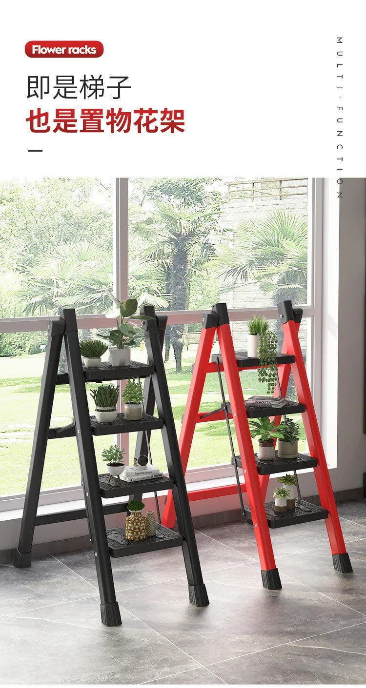 Ladder Folding Retractable Stairs Can Be Climbed Multi-functional Herringbone Ladder
