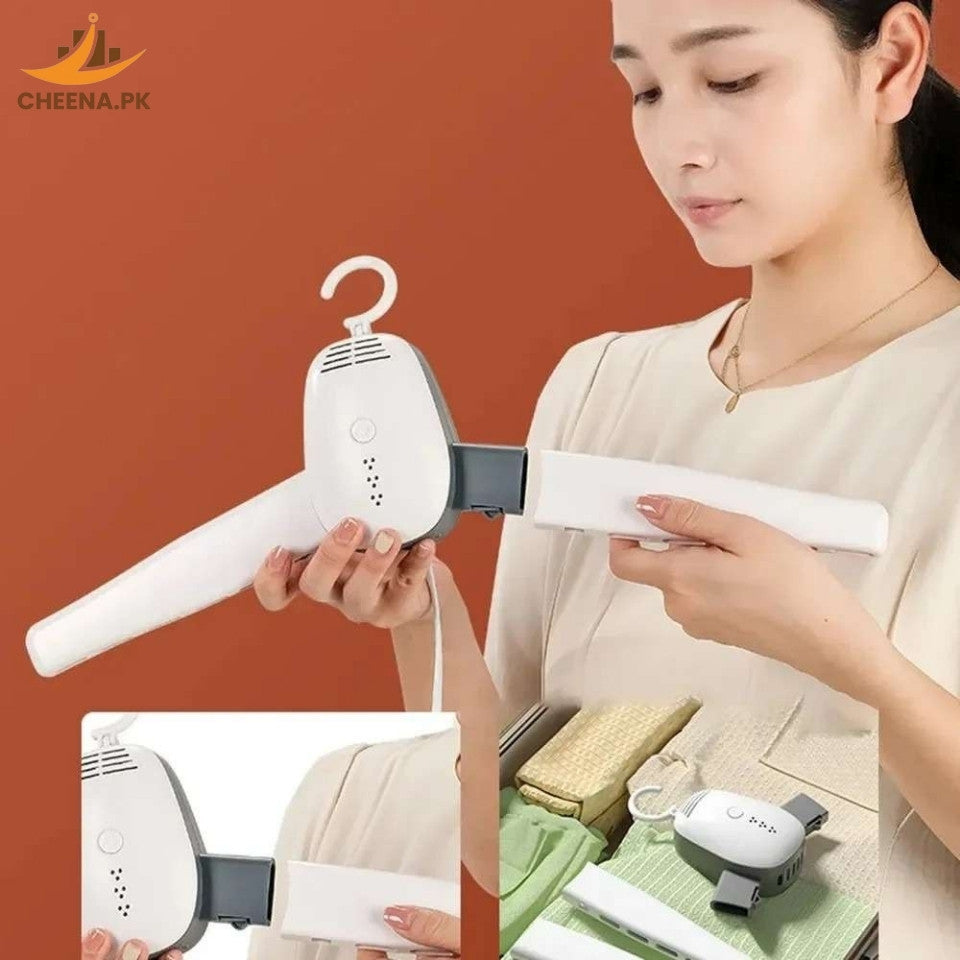 "Multi-Functional Folding Dryer Hanger – Portable Clothes Drying Rack