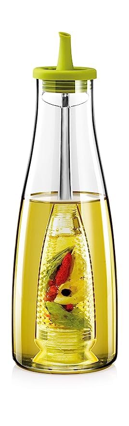 Kitchen Seasoning Glass Storage Bottle Sealed Moisture-Proof Glass Oil Bottle with Infuser