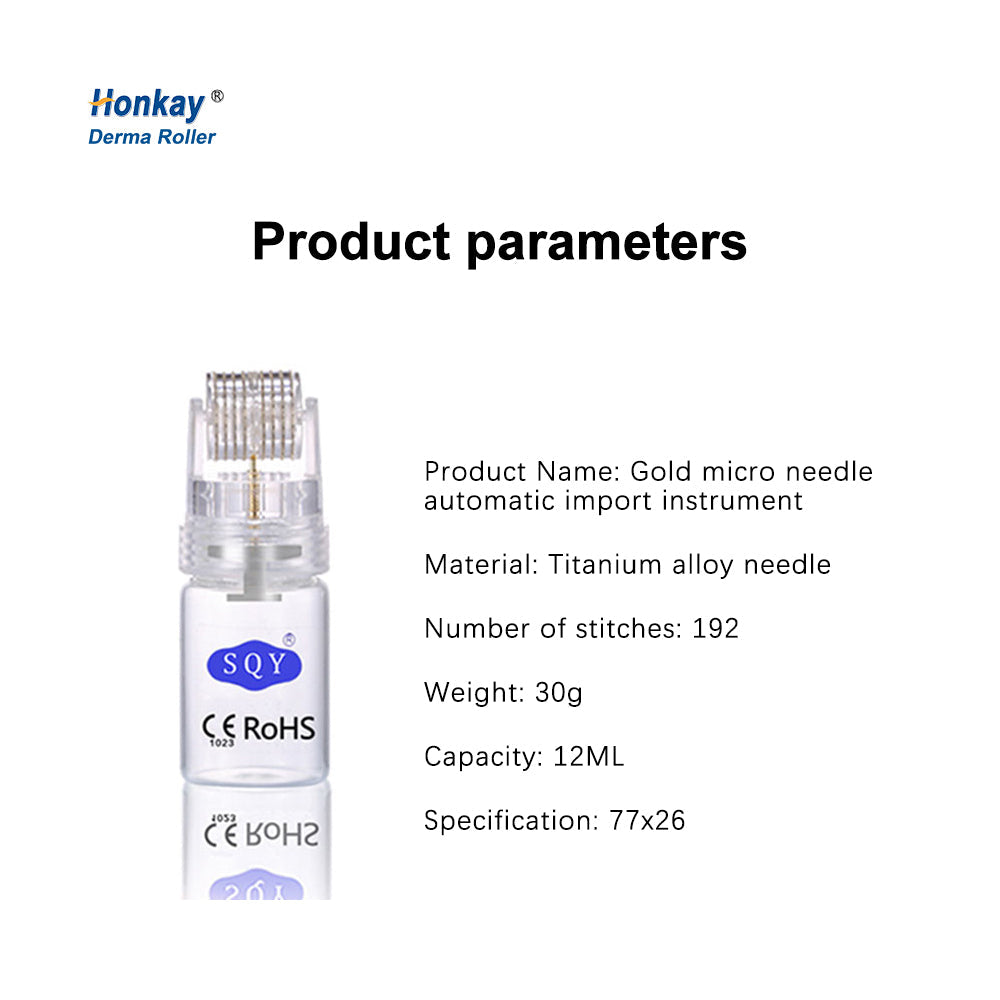 Bottle Derma Roller, Skin Rejuvenation, Anti-Aging Facial Treatment Tool