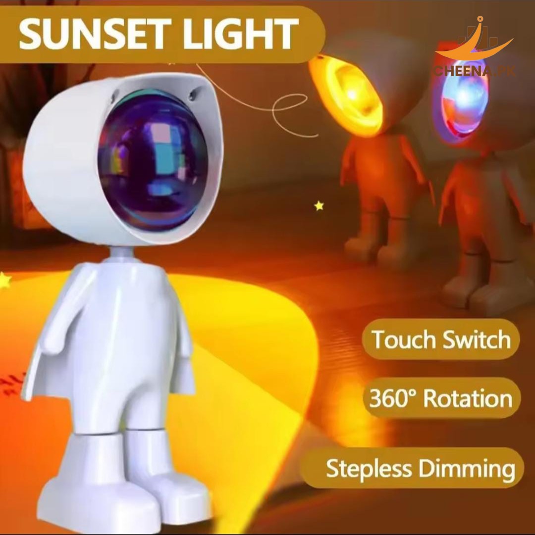 "Sunset Lamp Rechargeable Smart Lighting
