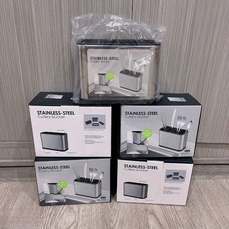 Stainless Steel Chopsticks Organizer Kitchen