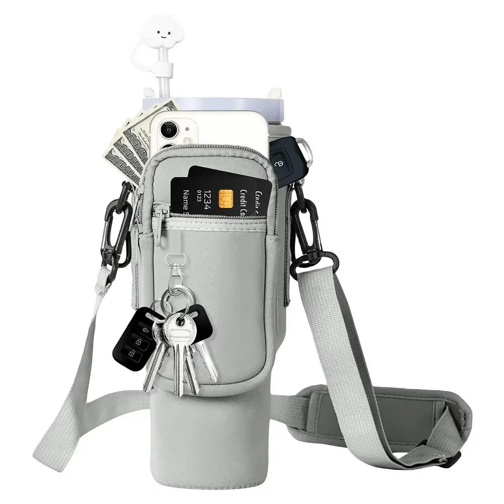 40oz Neoprene Water Bottle Carrier Bag For Quencher Cup Sleeve