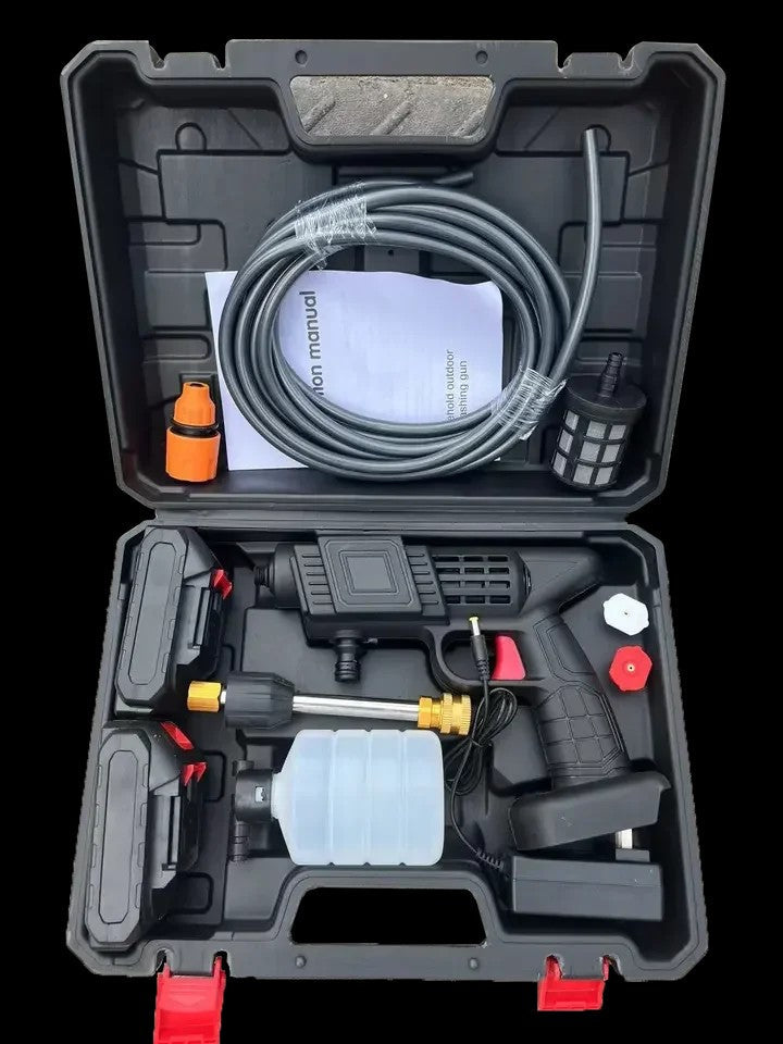 Rechargeable Wireless Car Wash Machine Cordless Car Care High-pressure Cleaning Water Spray Gun Car Washer