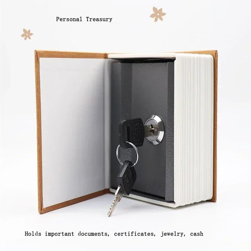 Dictionary Mini Book Safe Security Key Locker Money Hidden Secret Safe Key