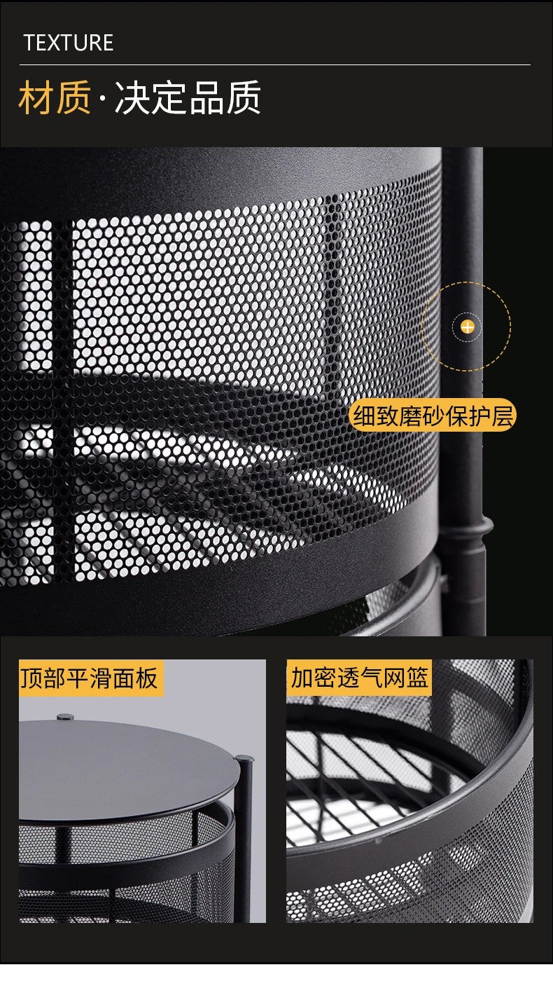 Kitchen Vegetable Shelving Multi-layer Floor Round Rotating Vegetable Basket Fruit Storage Basket for Household Items