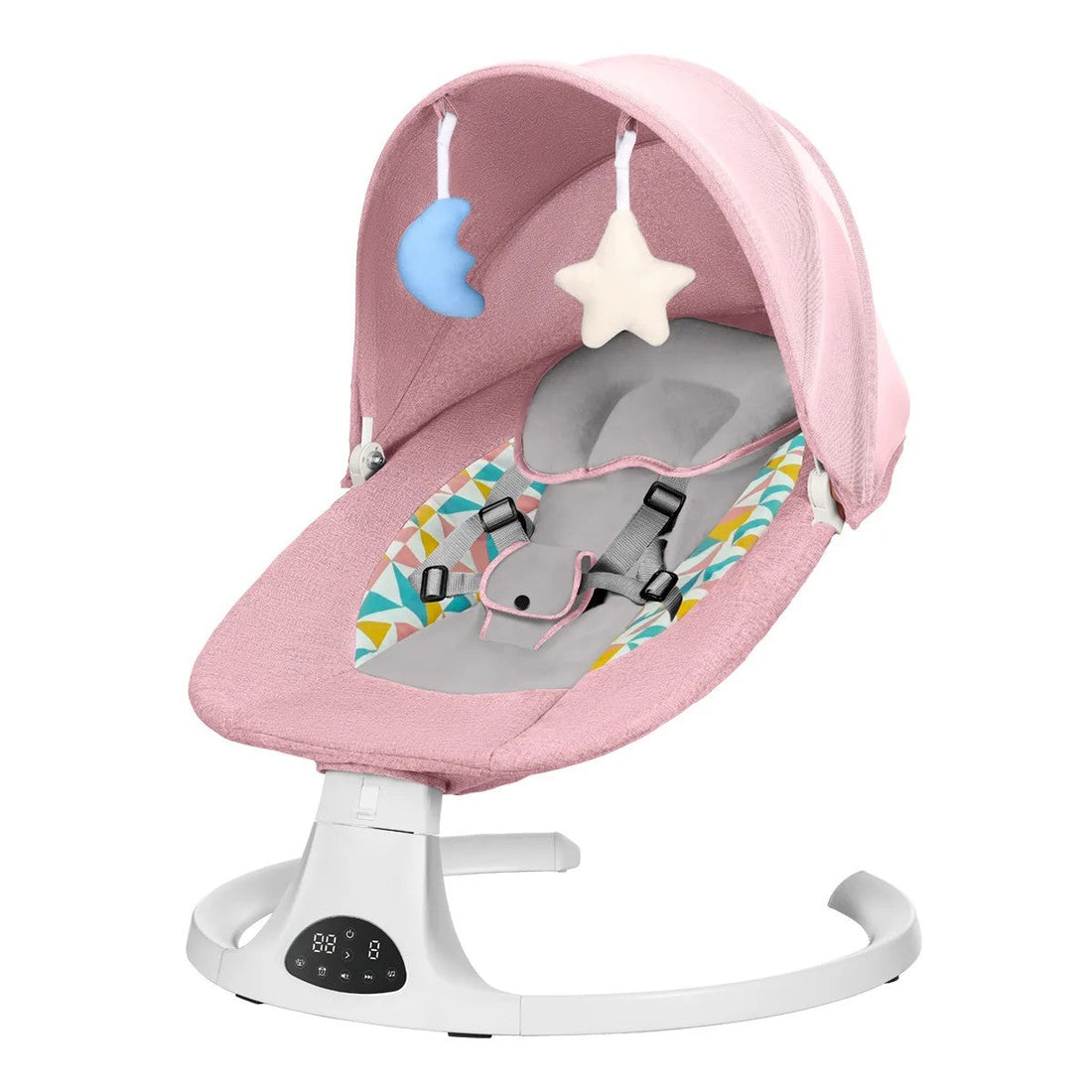 Baby Rocking Chair Electric Sleeping Basket Baby Electric Bassinet Smart Rocking Chair for Children Electric Baby Swing