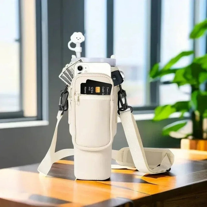 40oz Neoprene Water Bottle Carrier Bag For Quencher Cup Sleeve