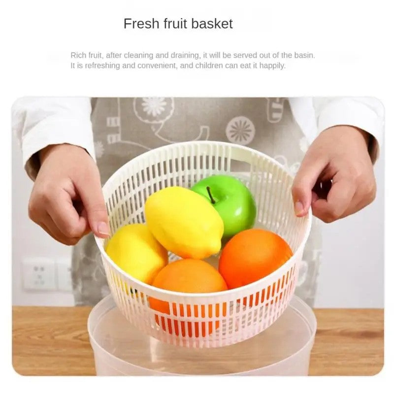 Vegetable Dehydrator Greens Washer Dryer Drainer Crisper Strainer Vegetables Salad Spinner Lettuce Leaf for Washing Drying Leafy
