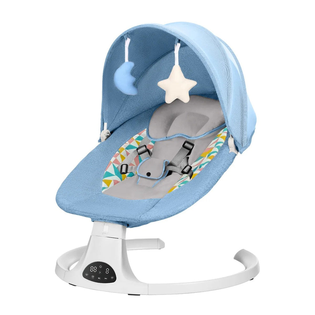 Baby Rocking Chair Electric Sleeping Basket Baby Electric Bassinet Smart Rocking Chair for Children Electric Baby Swing