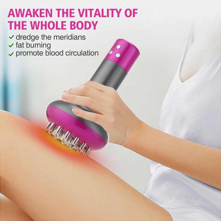 Massager Body Shaping Heating Meridian Scraping brush massager