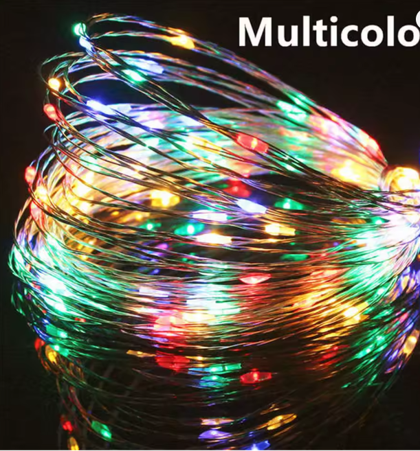 LED Fairy Lights Multicolor Blinking Flashing Lights