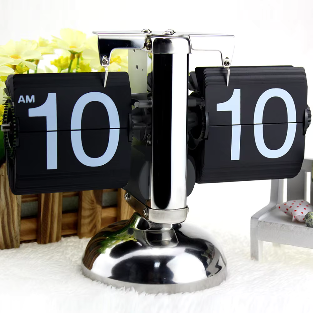 Flip Desk Mechanical Retro Flip Clock Perfect For Personal use