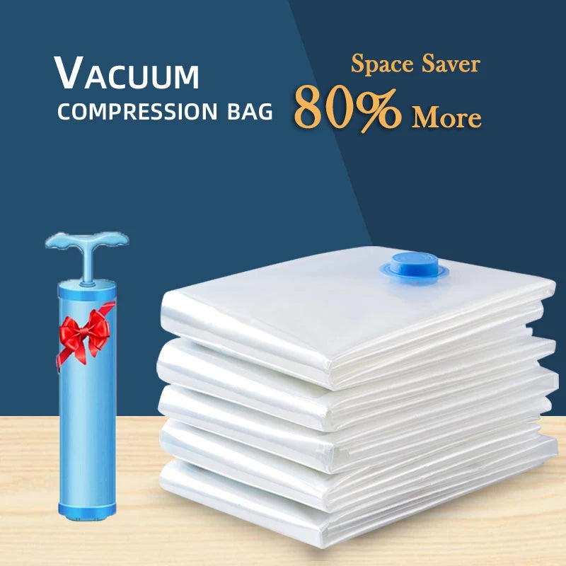 Transparent Vaccum Storage Bag 04 pcs