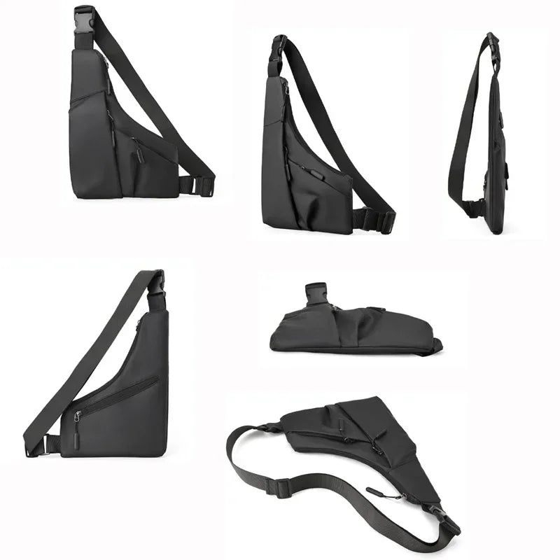 Anti Theft Close Fitting Chest Bag Crossbody Card Wallet Sports bag